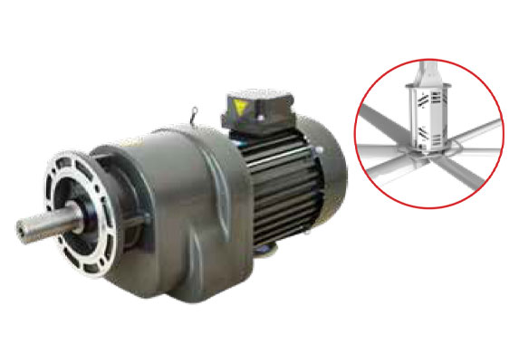 工业风扇减速电机1.8kW工业大风扇专用减速电机