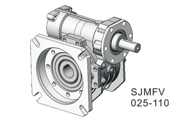 SJMFV 025-110单/双输出轴蜗轮蜗杆减速机