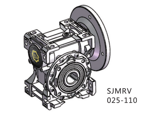 SJMRV 025-110带法兰蜗轮蜗杆减速机